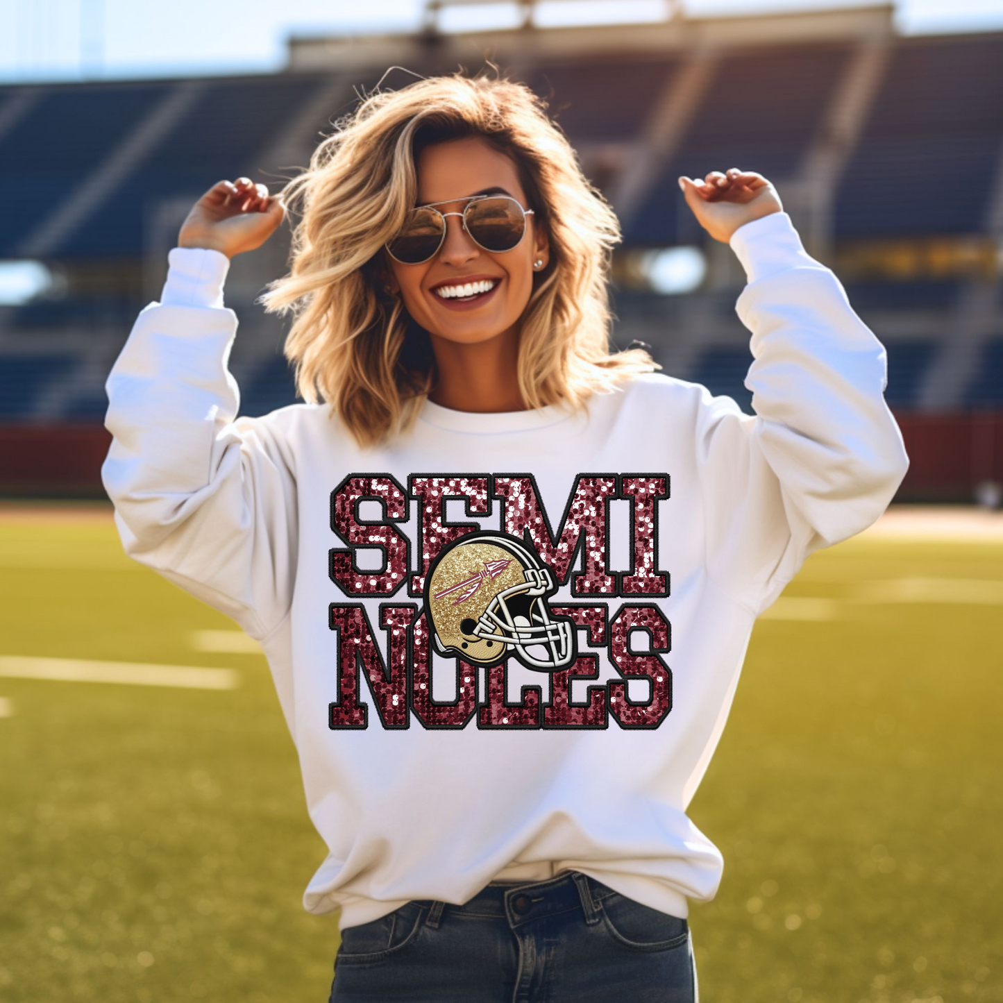 GLITTER GAME DAY C O L L E G E