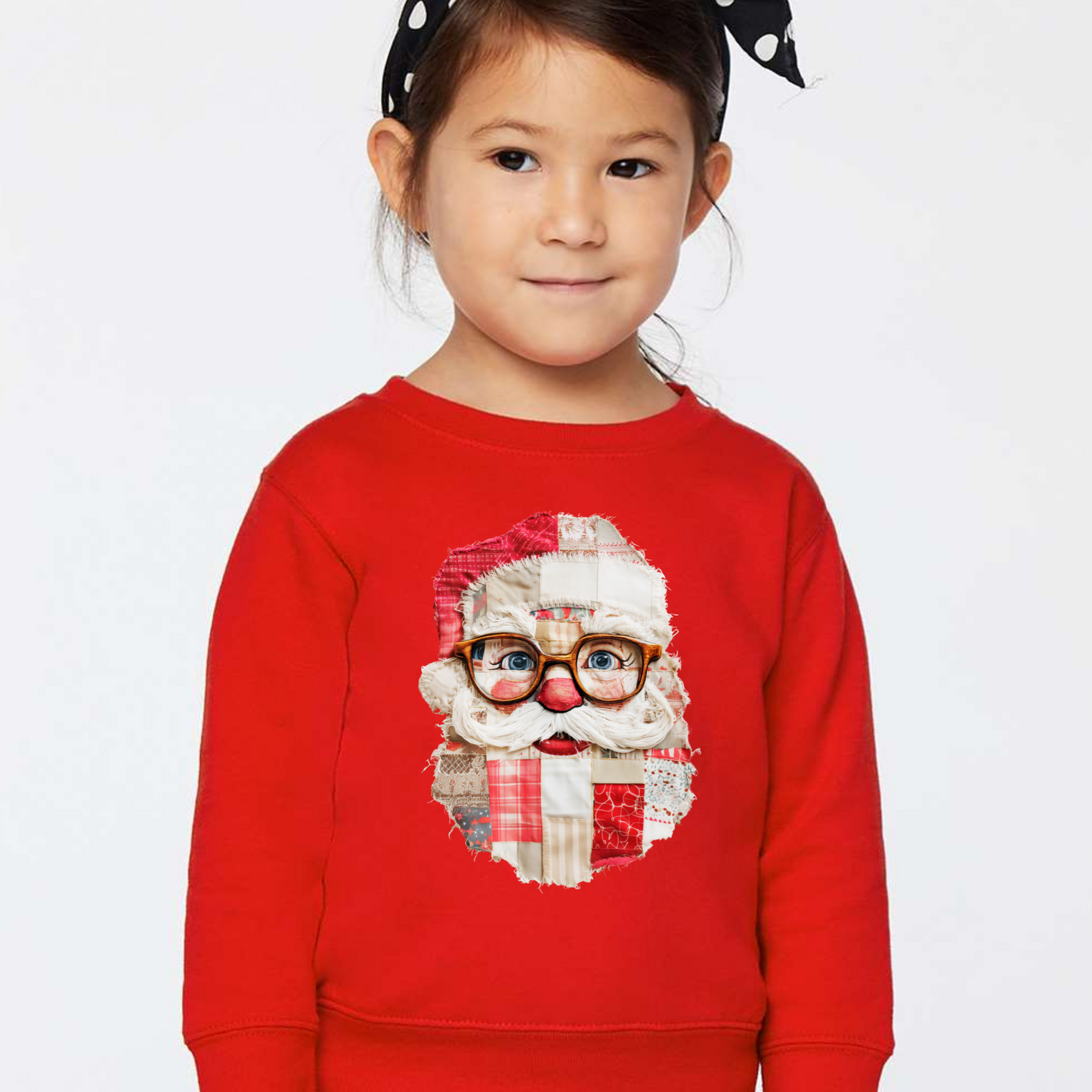 PATCHWORK SANTA--TODDLER/YOUTH--PRE ORDER