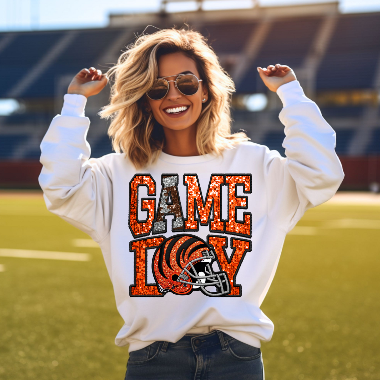 GLITTER GAME DAY N F L