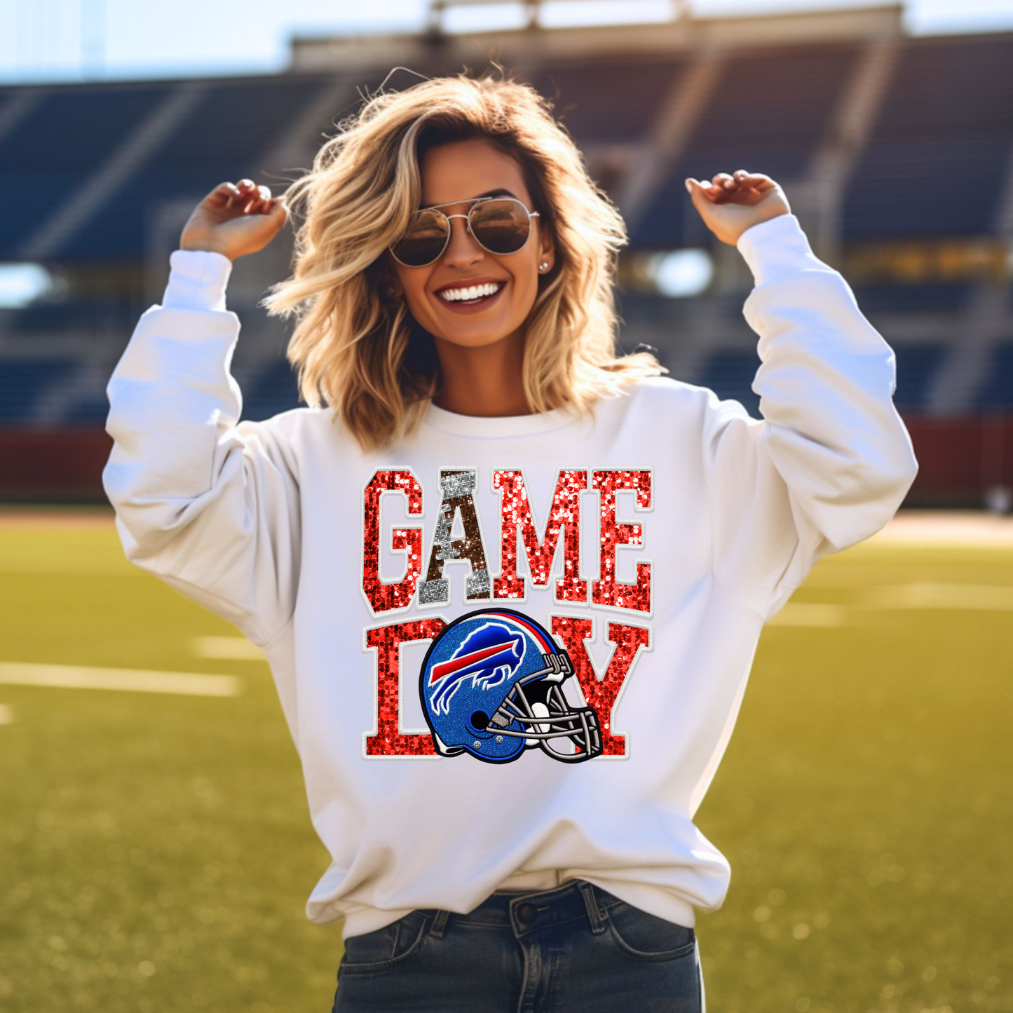 GLITTER GAME DAY N F L