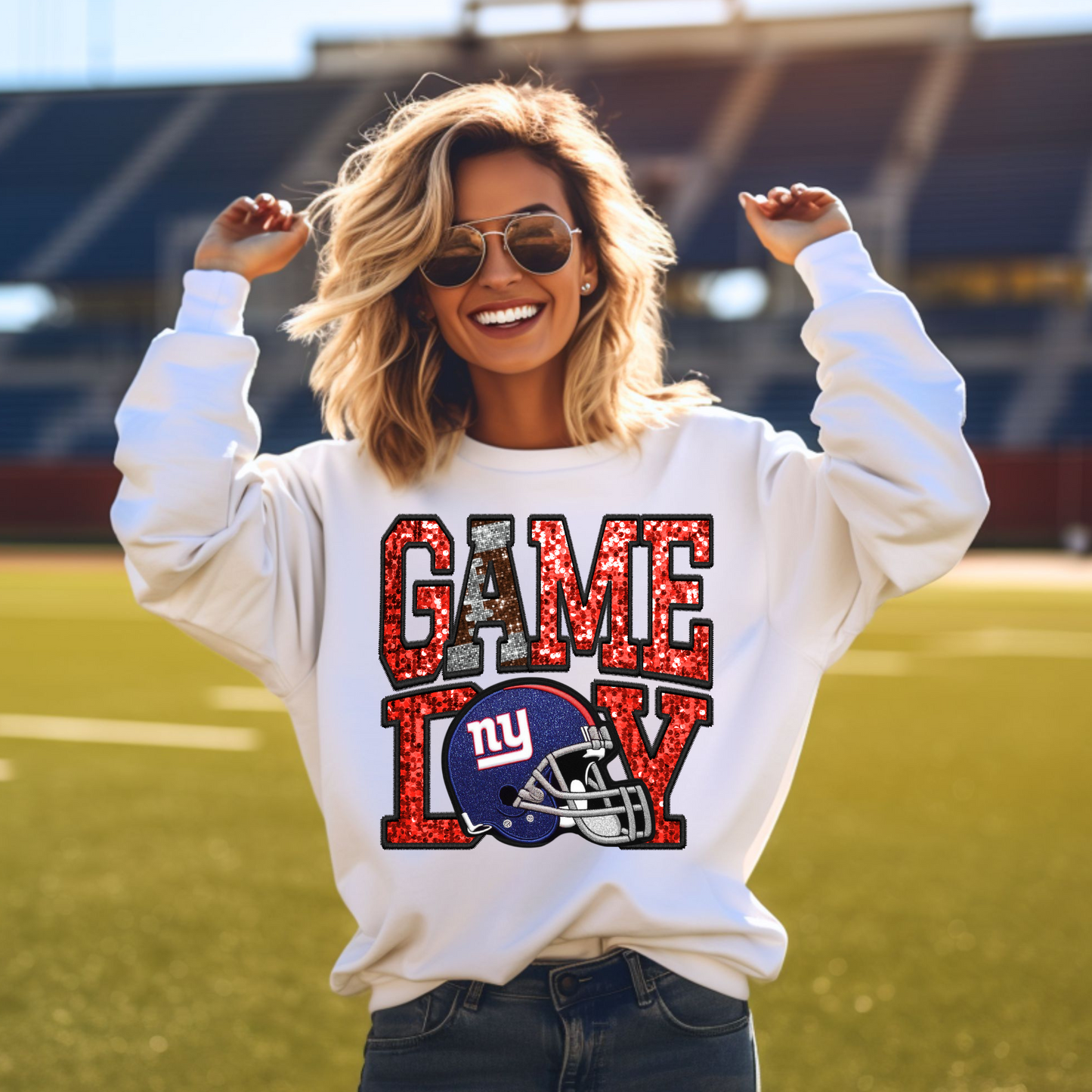 GLITTER GAME DAY N F L