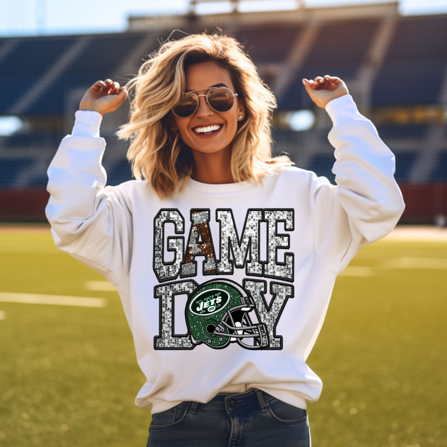 GLITTER GAME DAY N F L