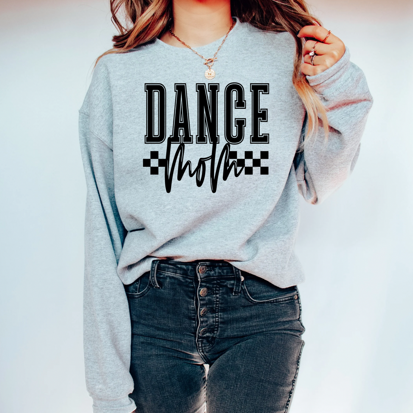 Sport (with checked) CREWNECK----PRE ORDER