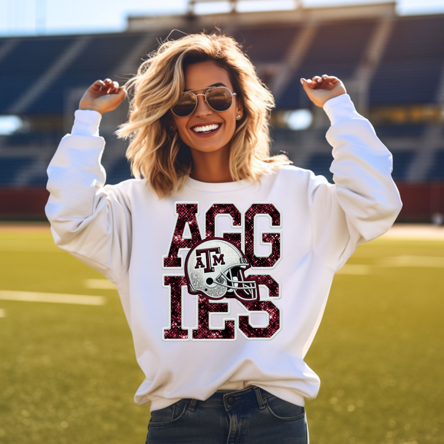 GLITTER GAME DAY C O L L E G E