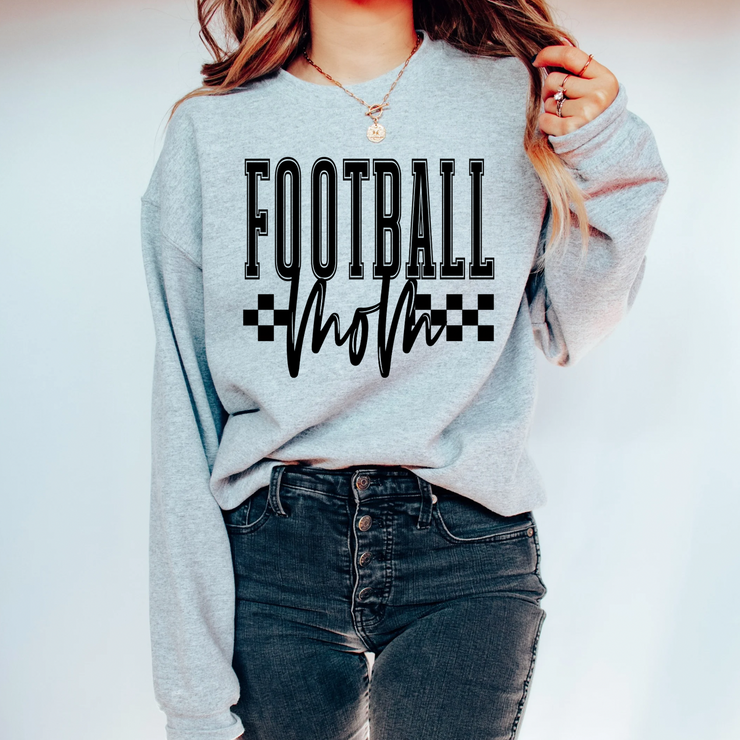 Sport (with checked) CREWNECK----PRE ORDER