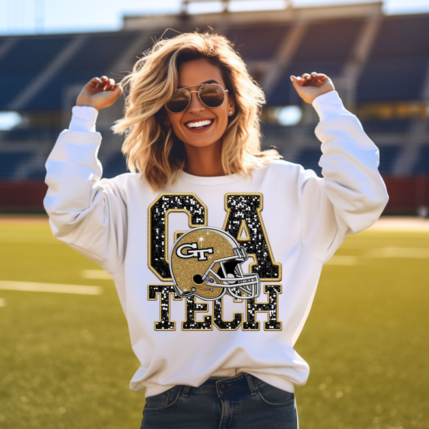 GLITTER GAME DAY C O L L E G E