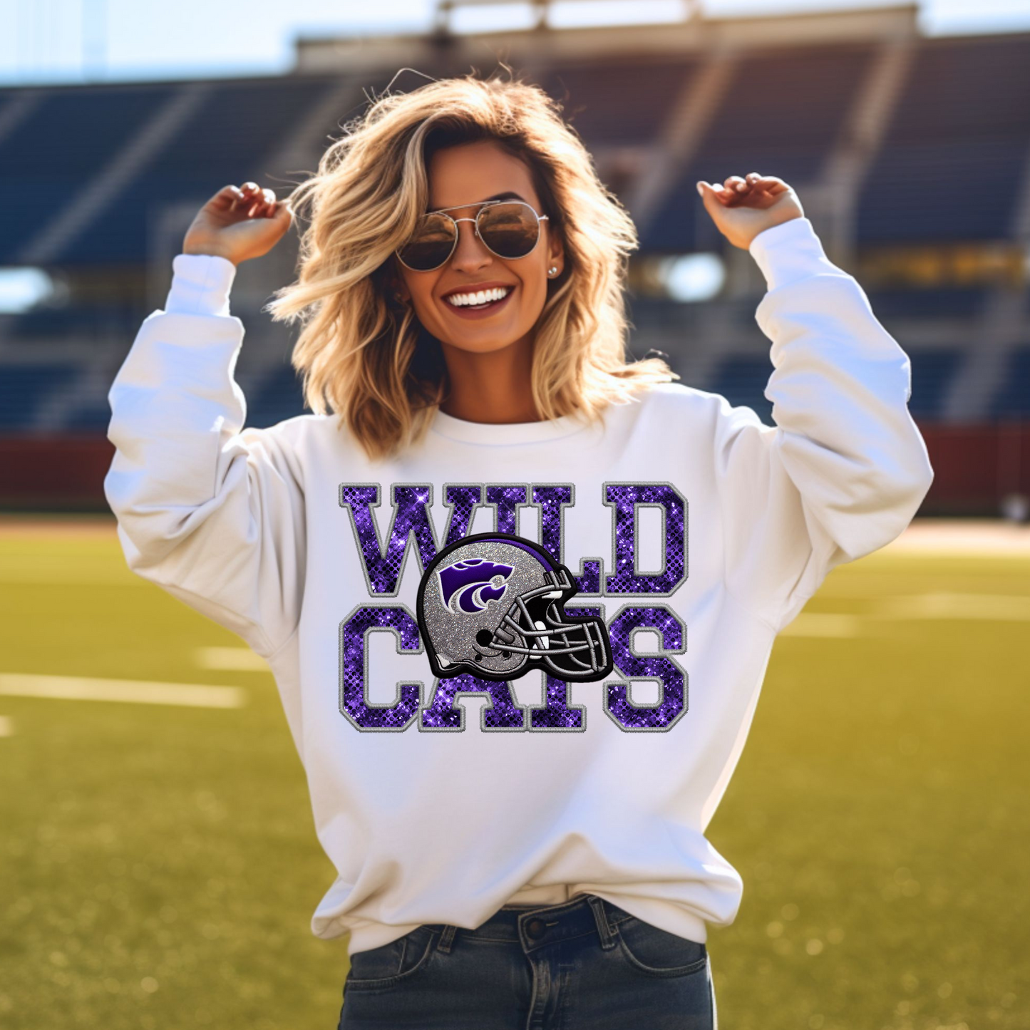 GLITTER GAME DAY C O L L E G E