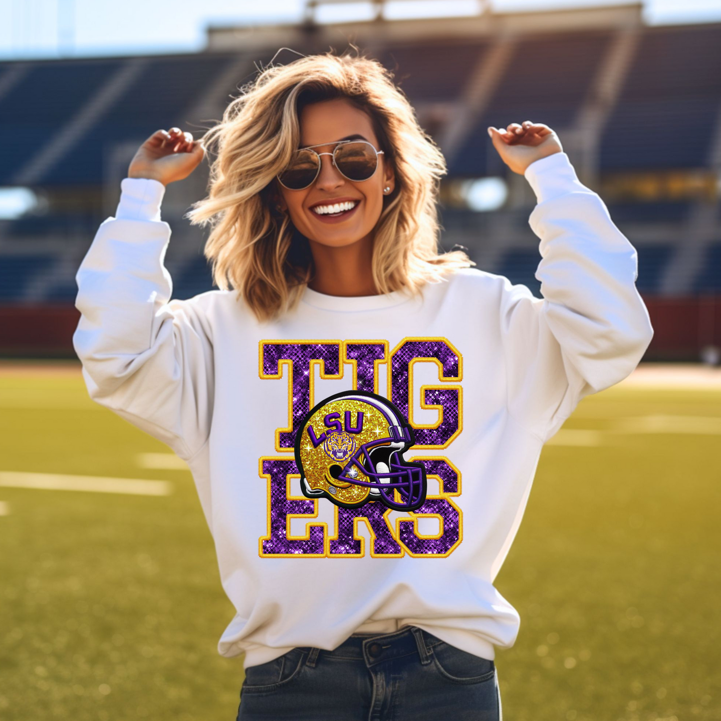 GLITTER GAME DAY C O L L E G E