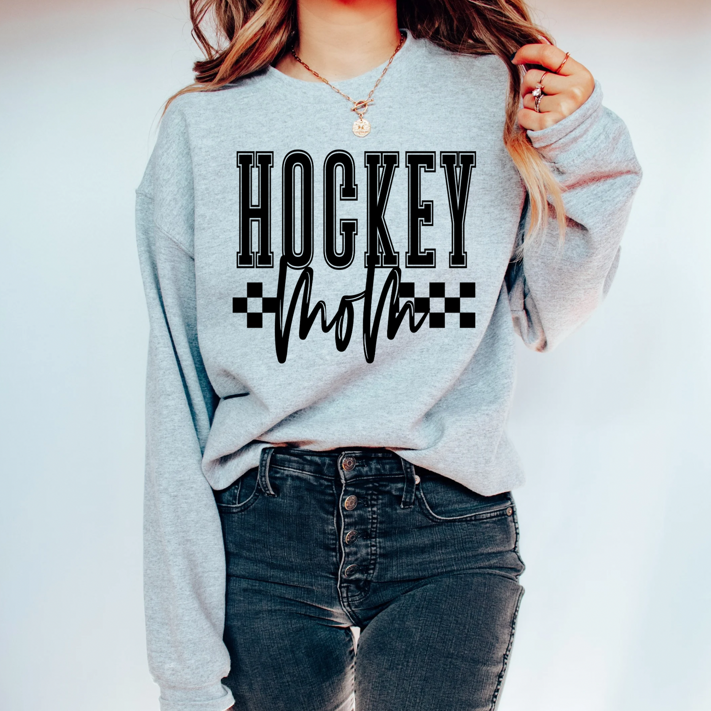 Sport (with checked) CREWNECK----PRE ORDER