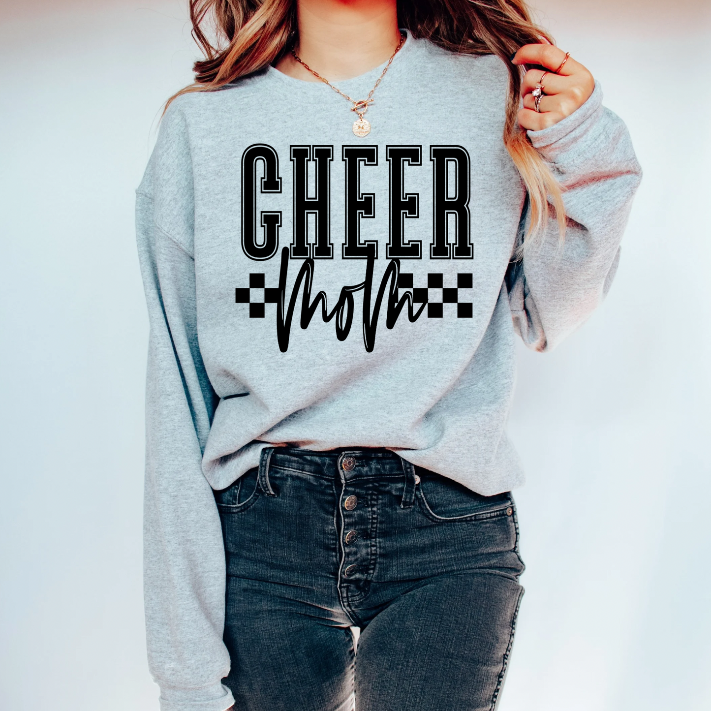 Sport (with checked) CREWNECK----PRE ORDER