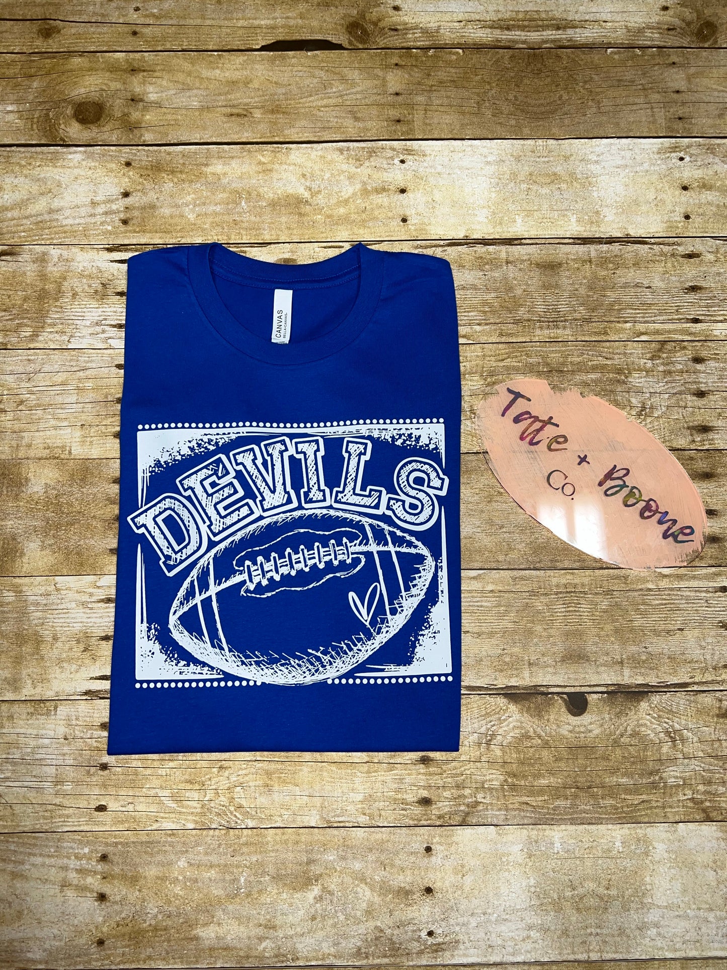Devils with Football LONG SLEEVE SHIRT