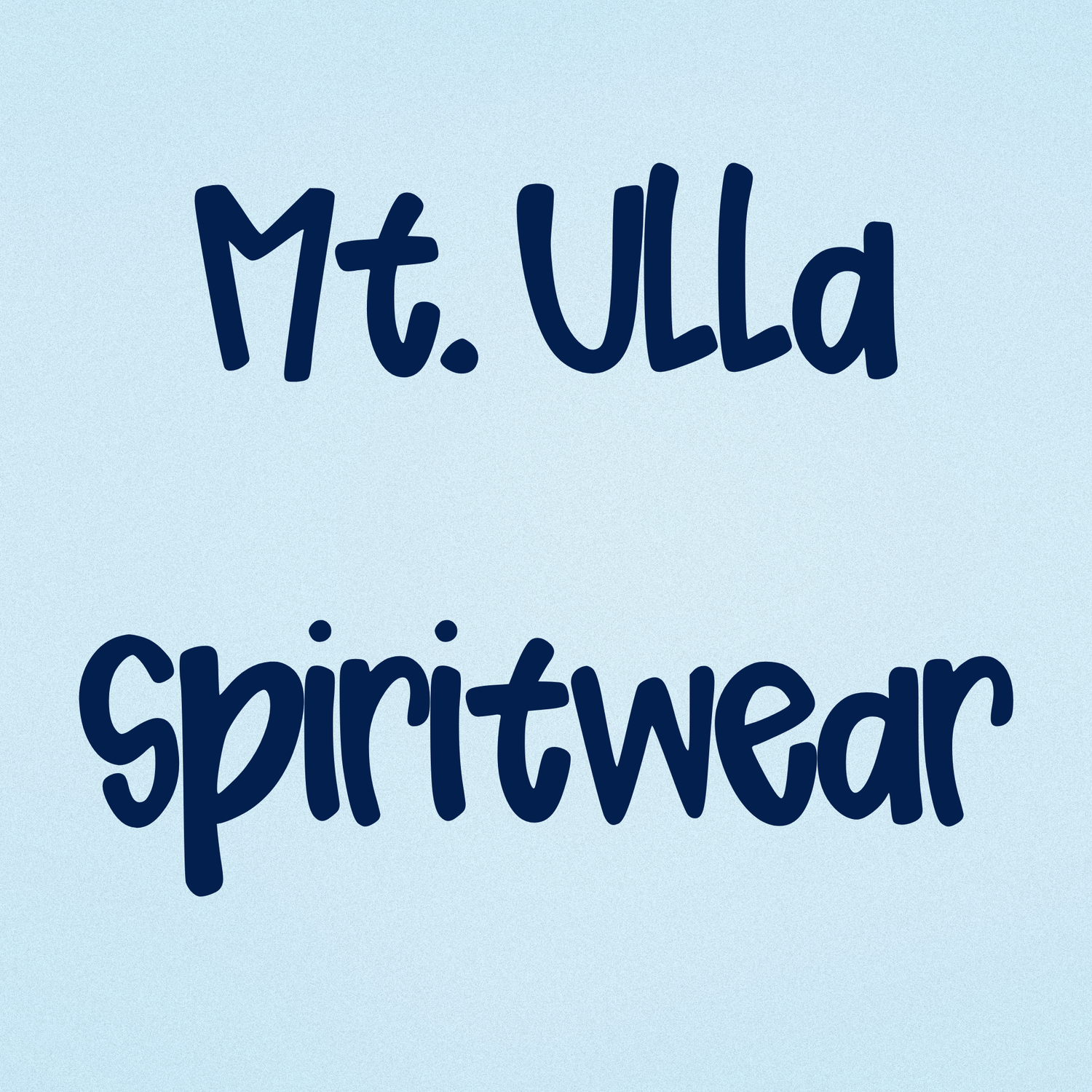 MT. ULLA SPIRIT WEAR