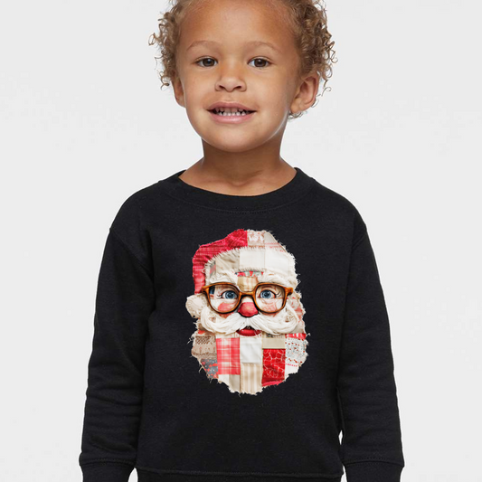 PATCHWORK SANTA--TODDLER/YOUTH--PRE ORDER