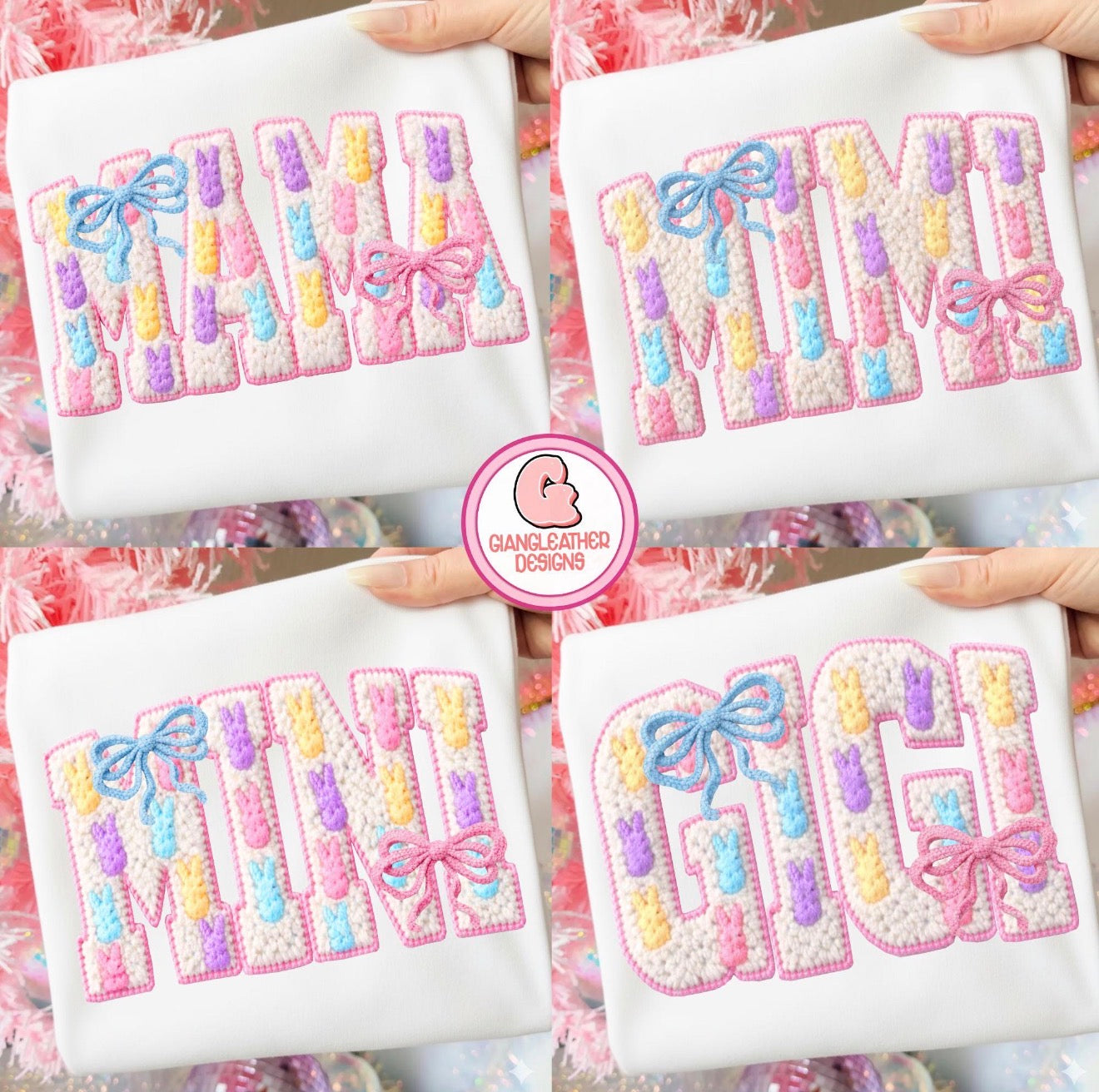 PEEEEEPPPPPP Faux Chenille Design-CAN SAY ANYTHING