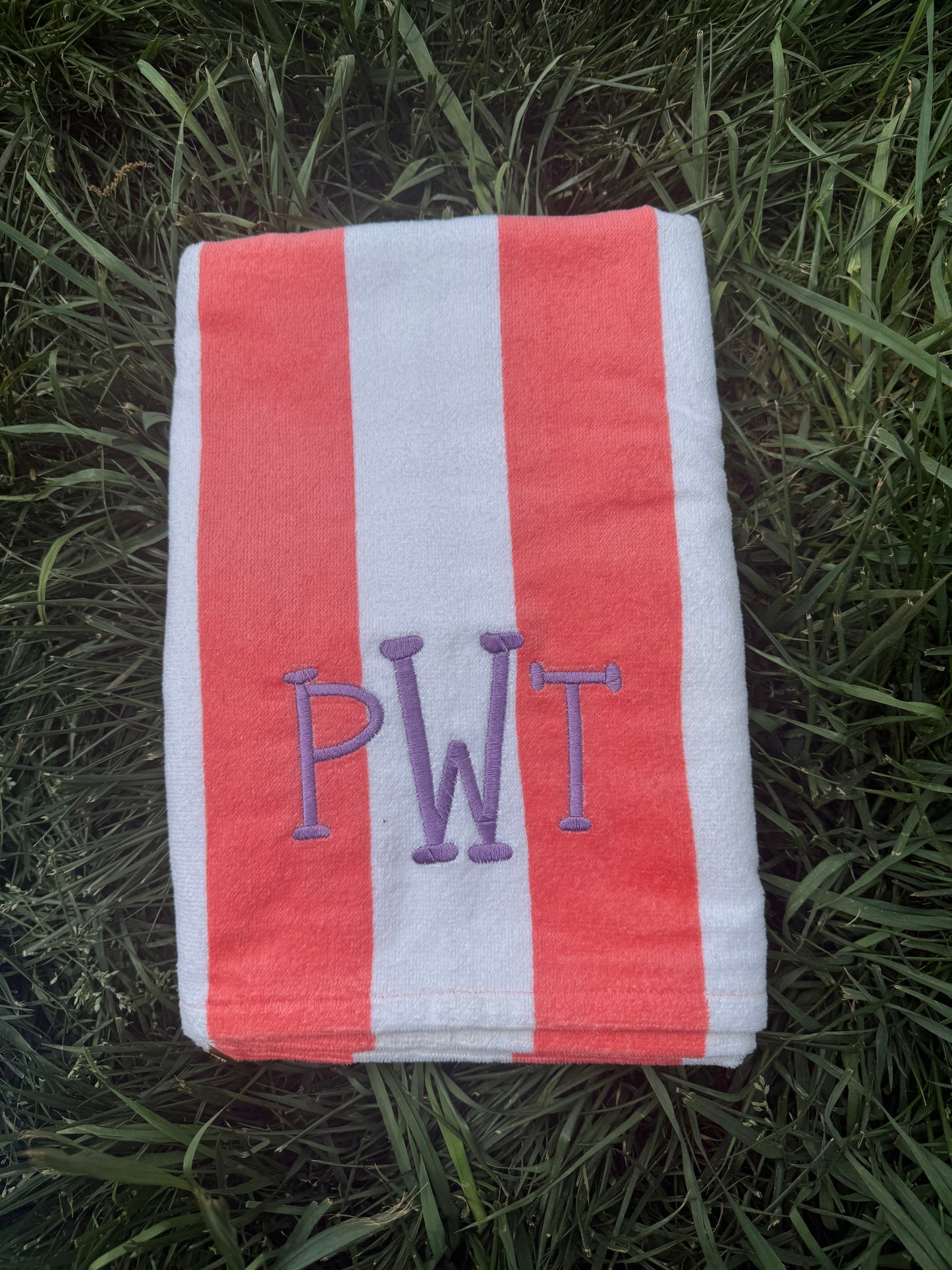 CABANA STRIPE BEACH TOWEL--PRE ORDER