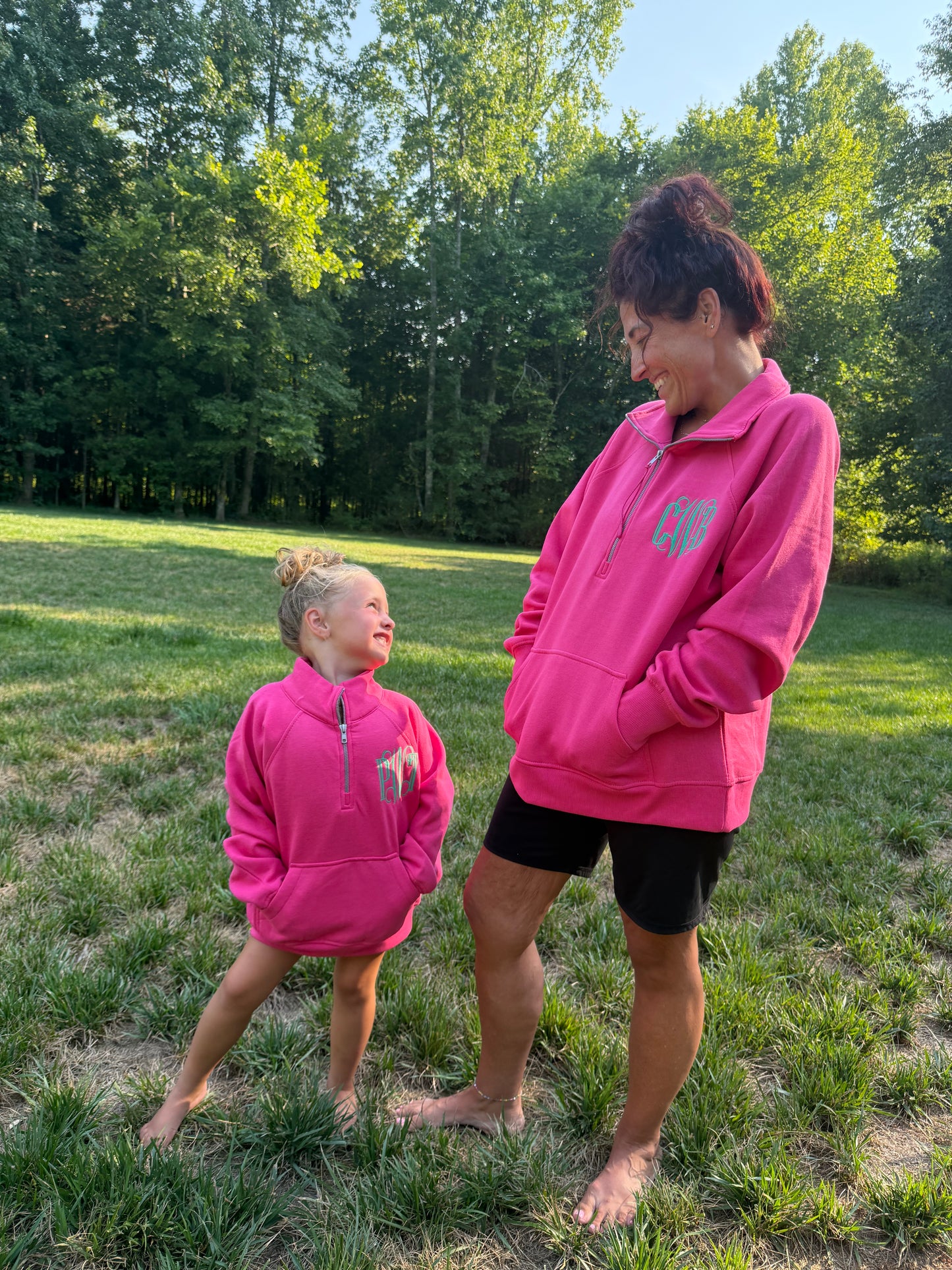 CHILD--1/4 Zip with pockets