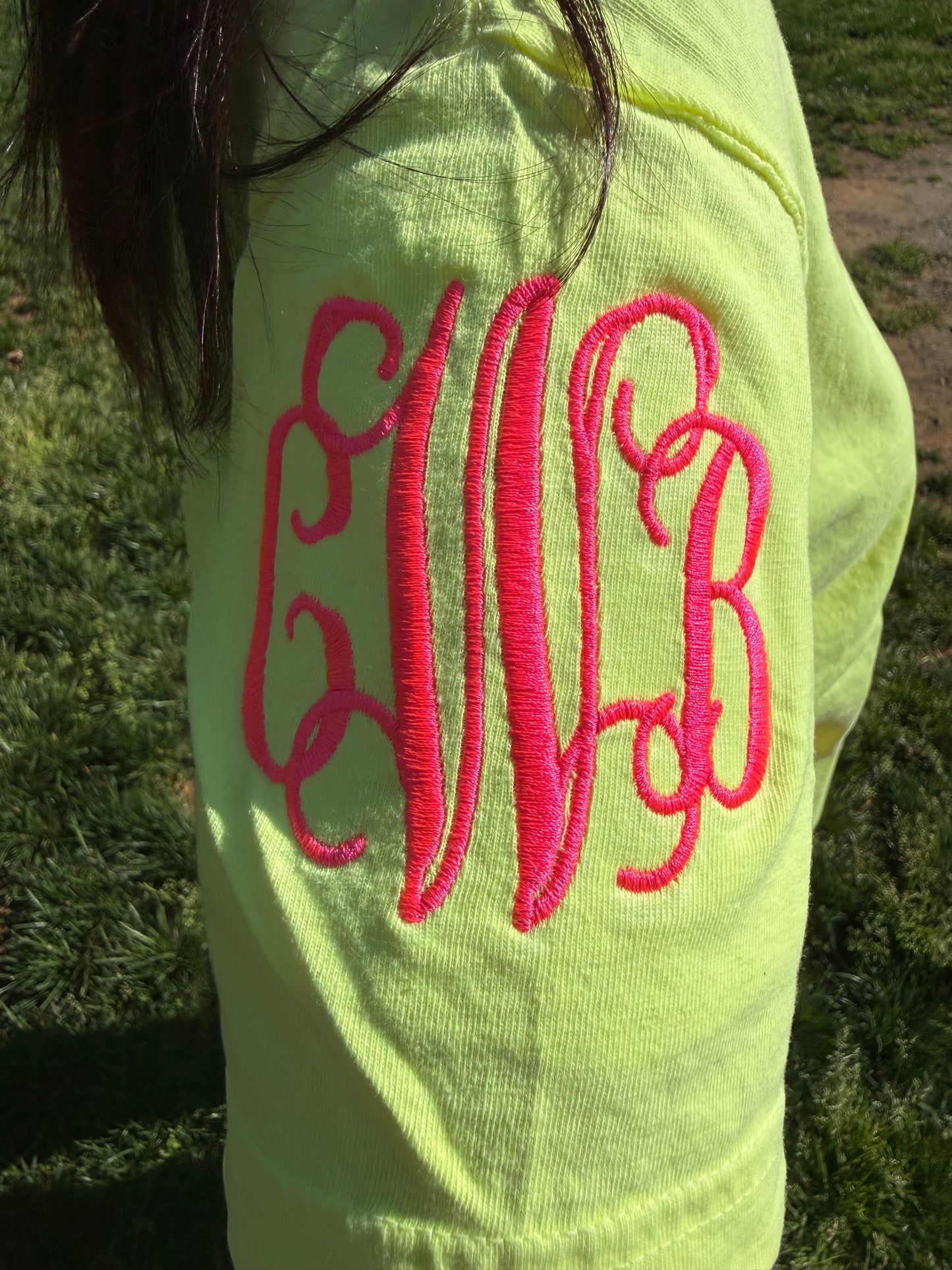 COMFORT COLORS SHORT SLEEVE--EMBROIDERED