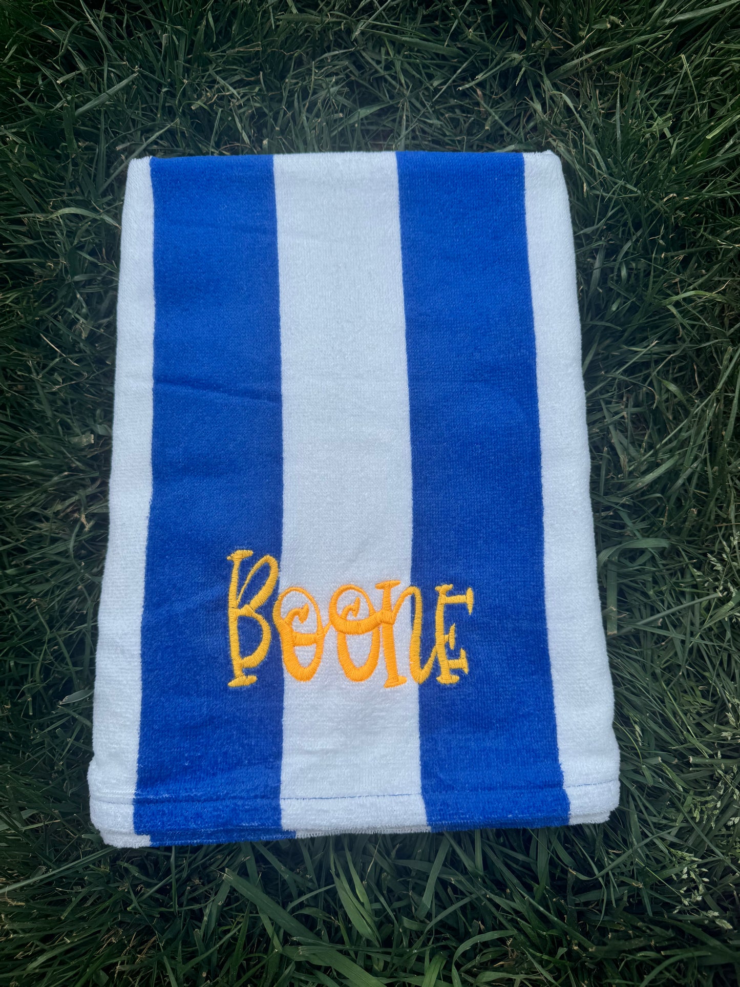 CABANA STRIPE BEACH TOWEL--PRE ORDER